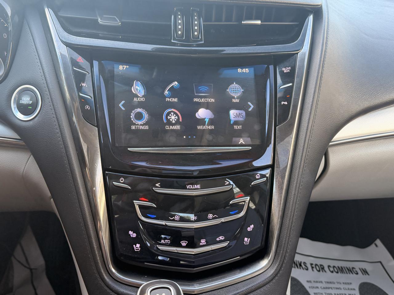 Cadillac CTS Sedan 4dr Sdn 2.0L Turbo Luxury AWD 2017