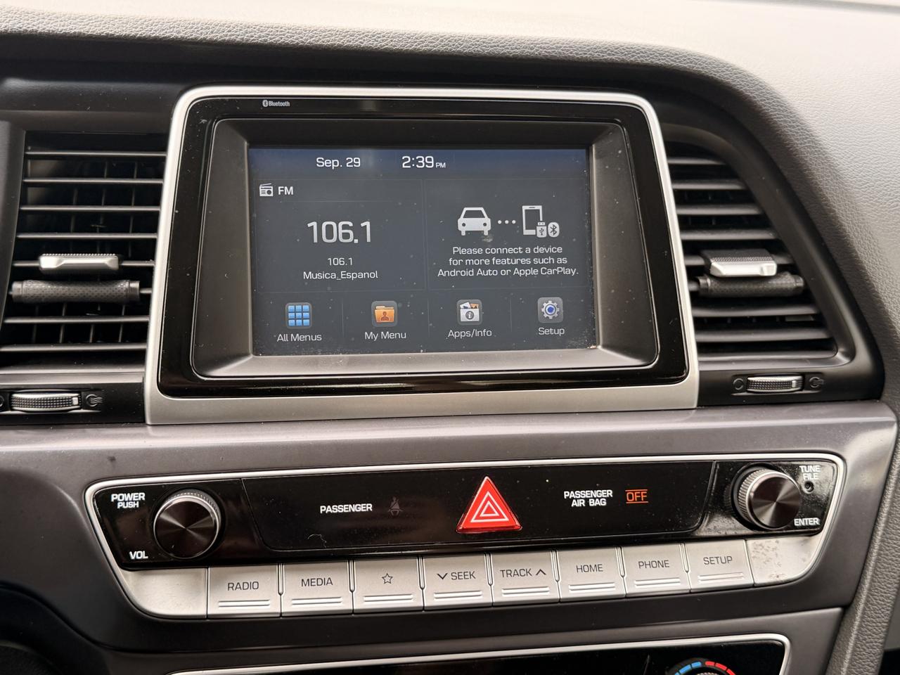 Hyundai Sonata SE 2.4L 2019