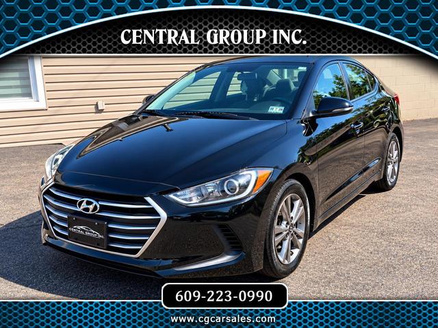 Black 2017 Hyundai Elantra Sedan Front-Wheel Drive Automatic