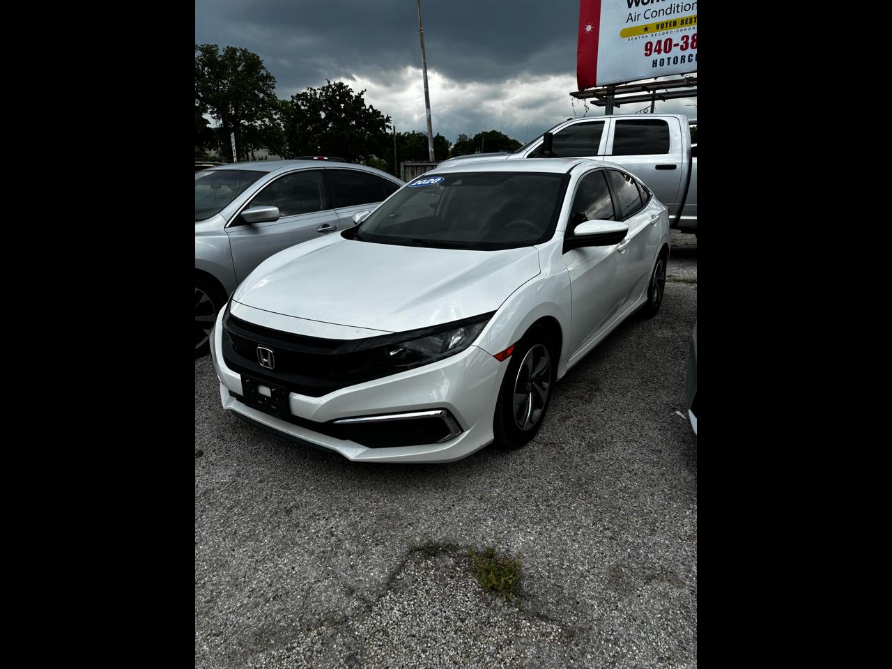 Honda Civic LX Honda Sensing Sedan CVT 2020