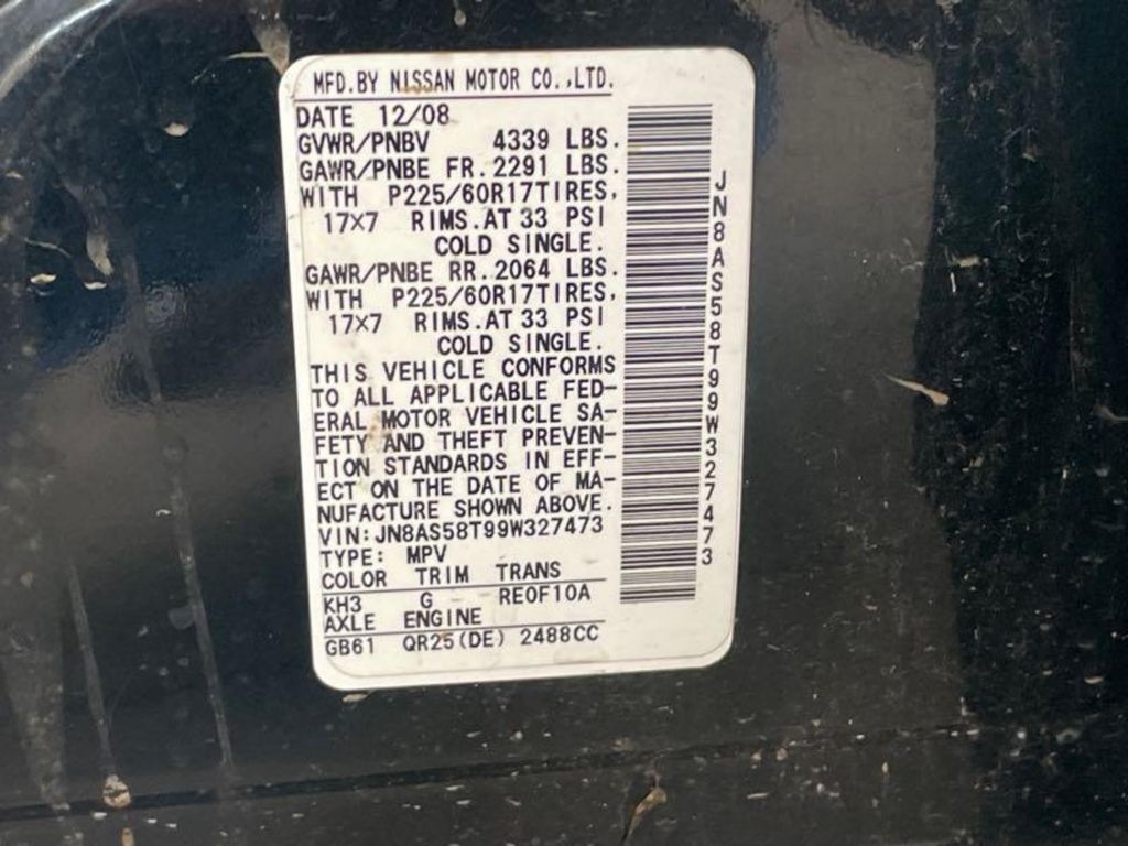 Nissan Rogue S 2WD 2009