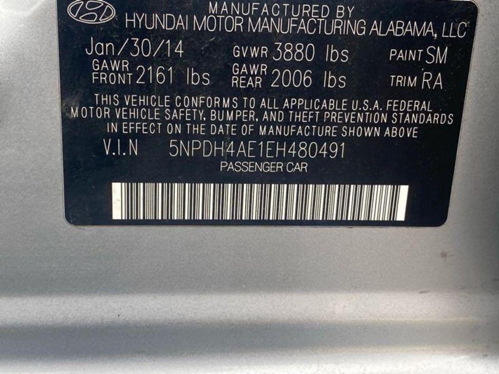 Hyundai Elantra GLS M/T 2014
