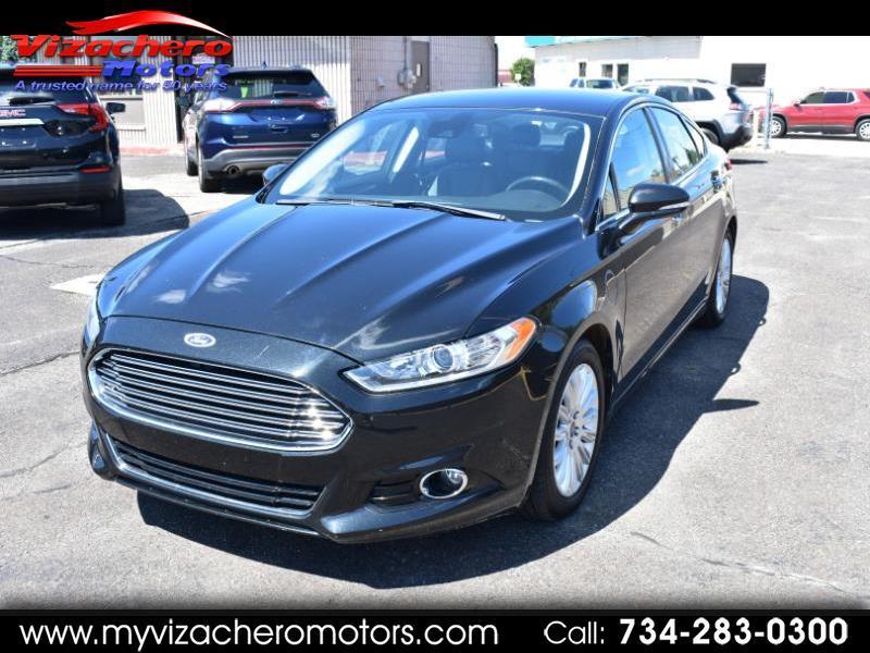 2013 Ford Fusion Energi 4dr Sdn Titanium