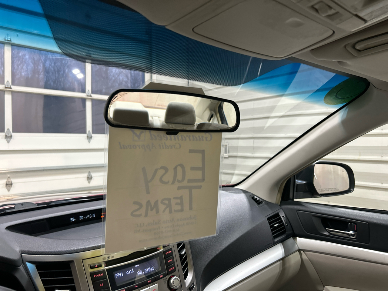 Subaru Legacy 4dr Sdn H4 Auto 2.5i Premium 2013