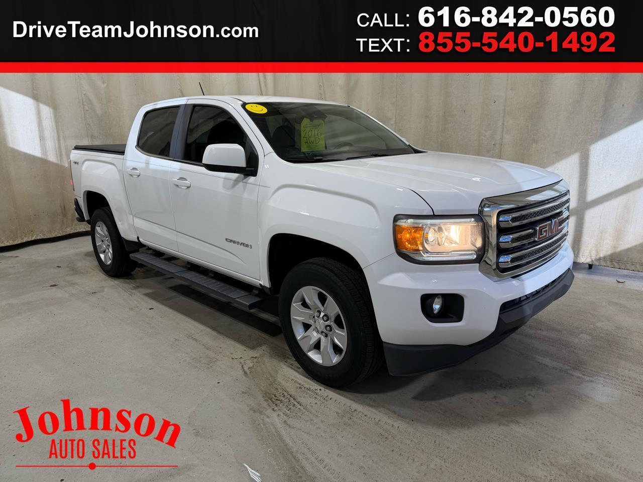 2016 GMC Canyon SLT Crew Cab 4WD