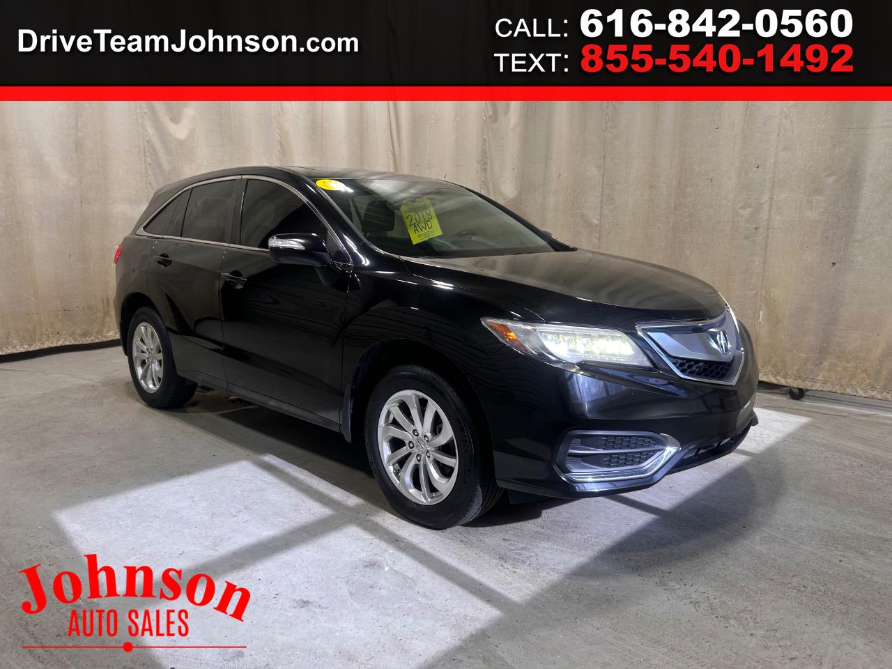 2018 Acura RDX AWD w/Technology Pkg