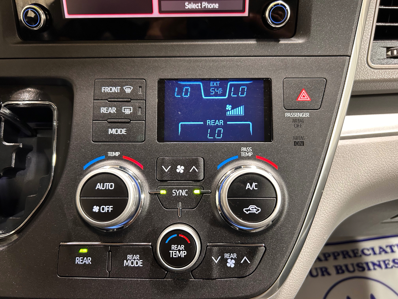 Toyota Sienna L FWD 7-Passenger (Natl) 2018