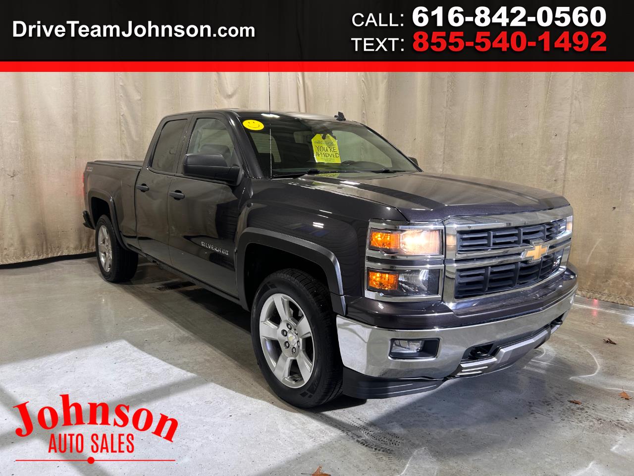 2014 Chevrolet Silverado 1500 4WD Double Cab 143.5" LT w/2LT