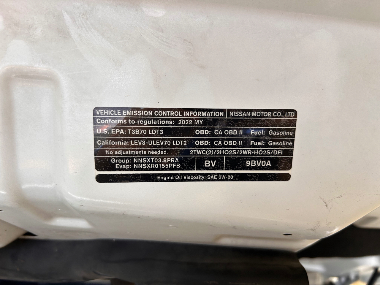 Nissan Frontier Crew Cab 4x4 SV Auto Long Bed 2022