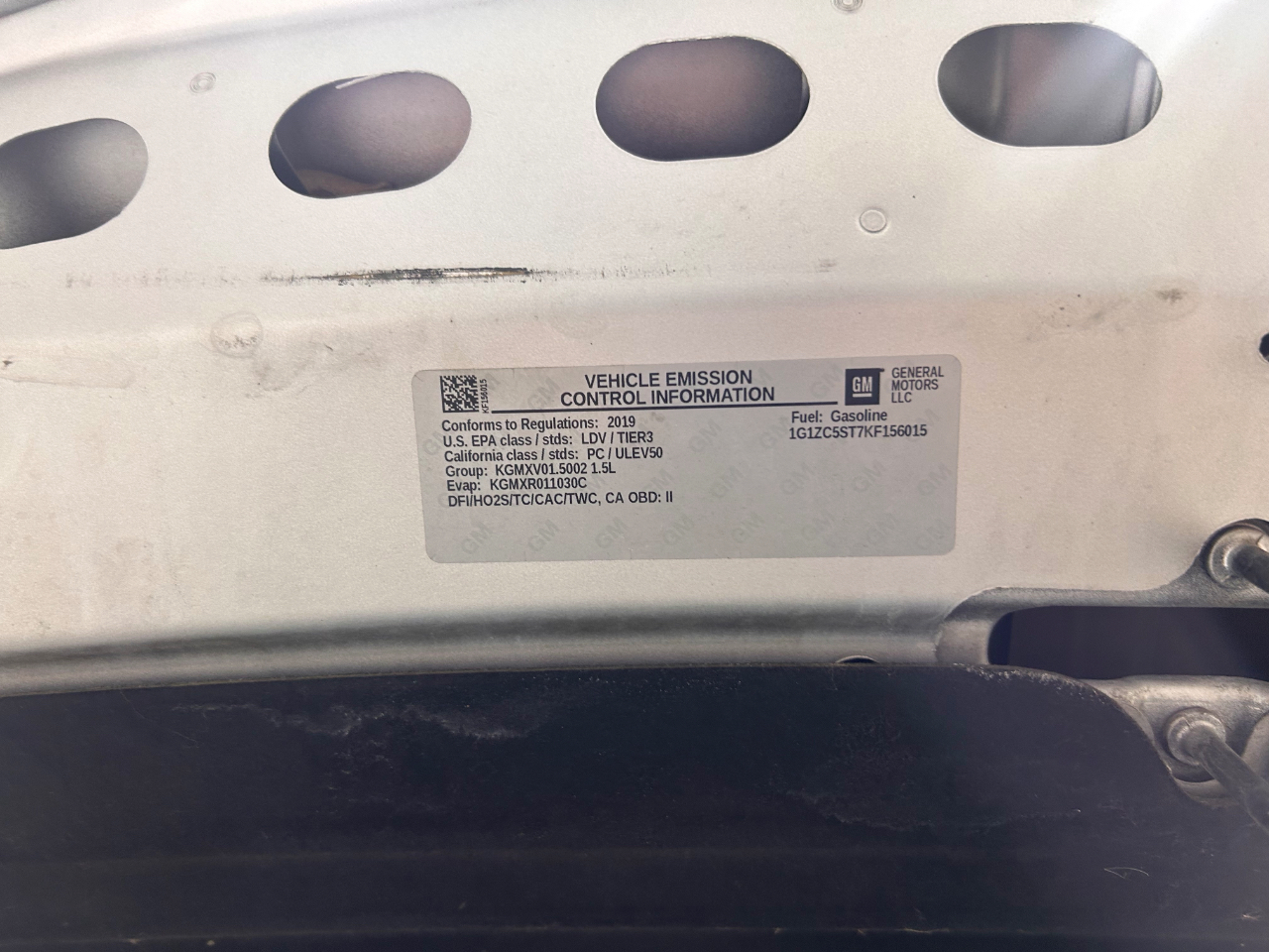 Chevrolet Malibu 4dr Sdn LS w/1FL 2019