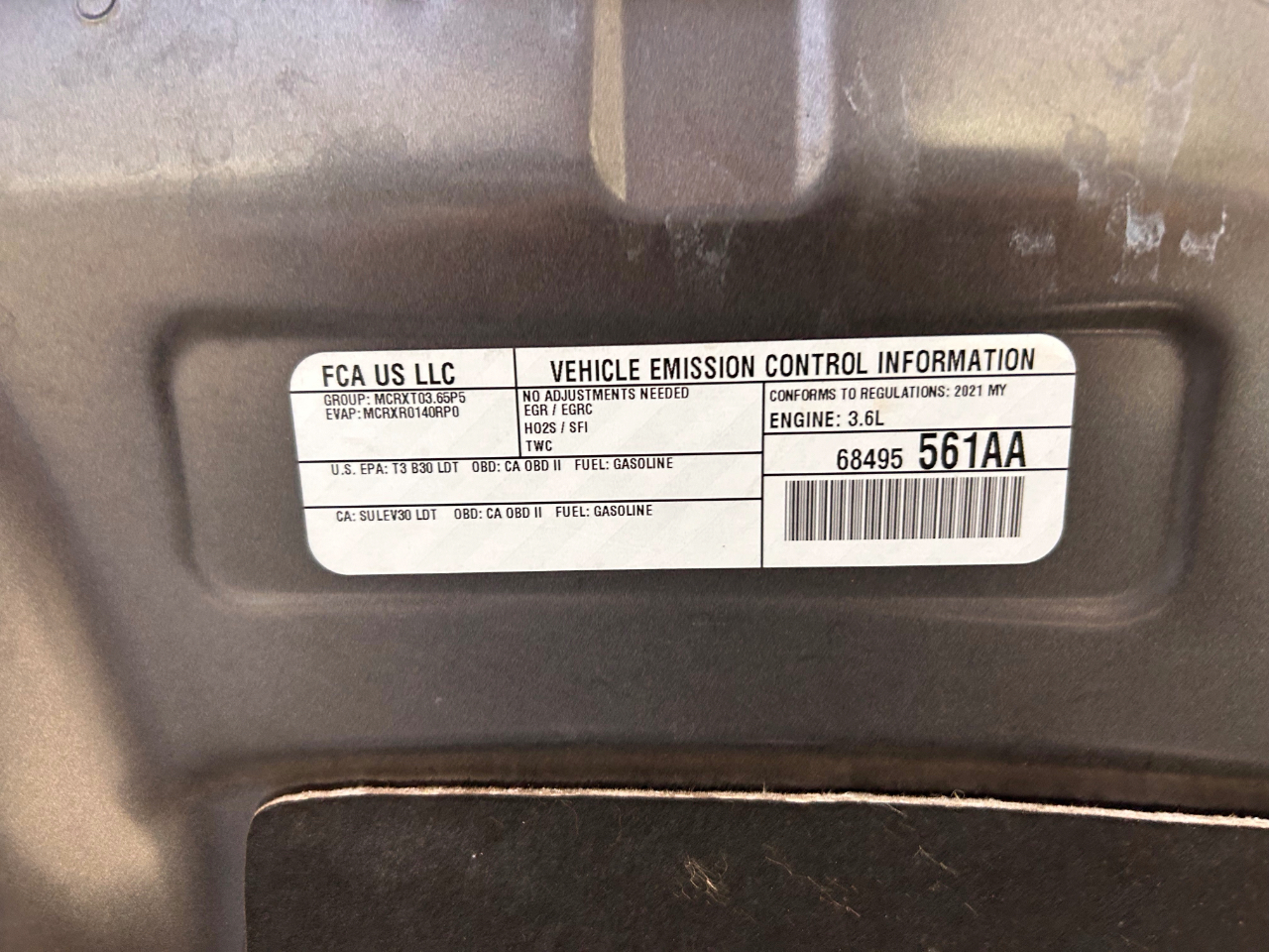 Chrysler Pacifica Touring FWD 2021