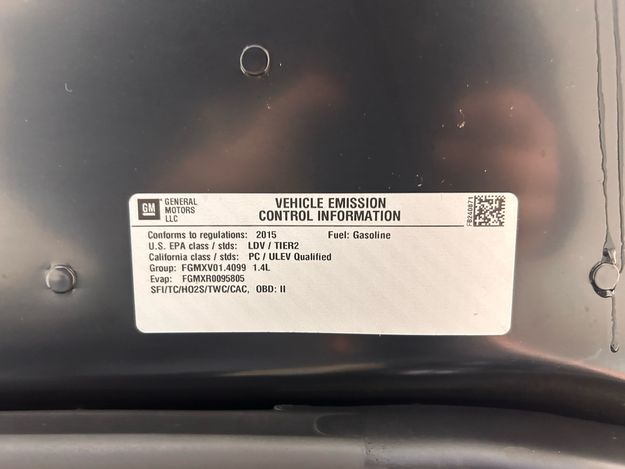 Chevrolet Trax AWD 4dr LT 2015