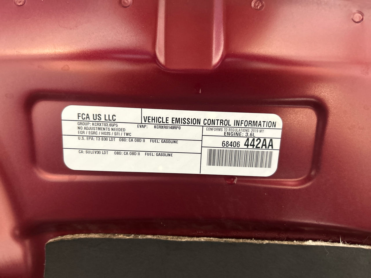 Chrysler Pacifica Touring L FWD 2019