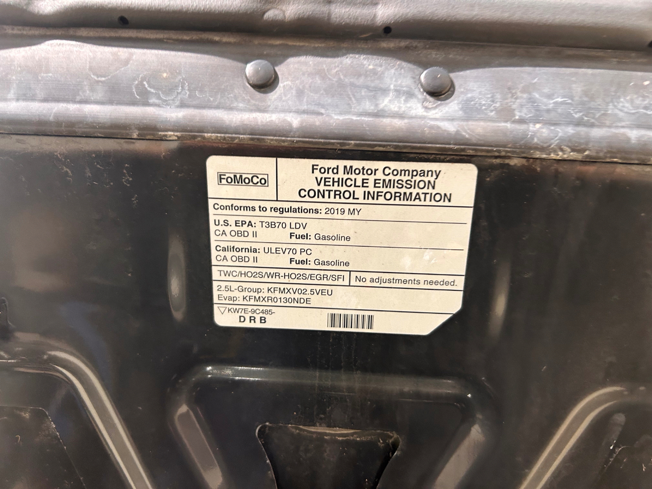 Ford Fusion S FWD 2019