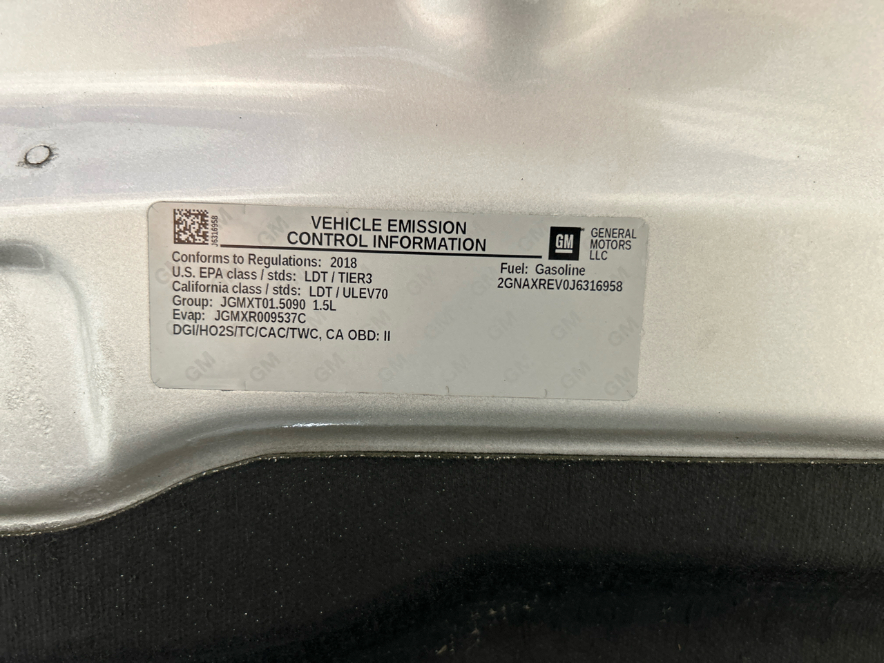 Chevrolet Equinox AWD 4dr LS w/1LS 2018