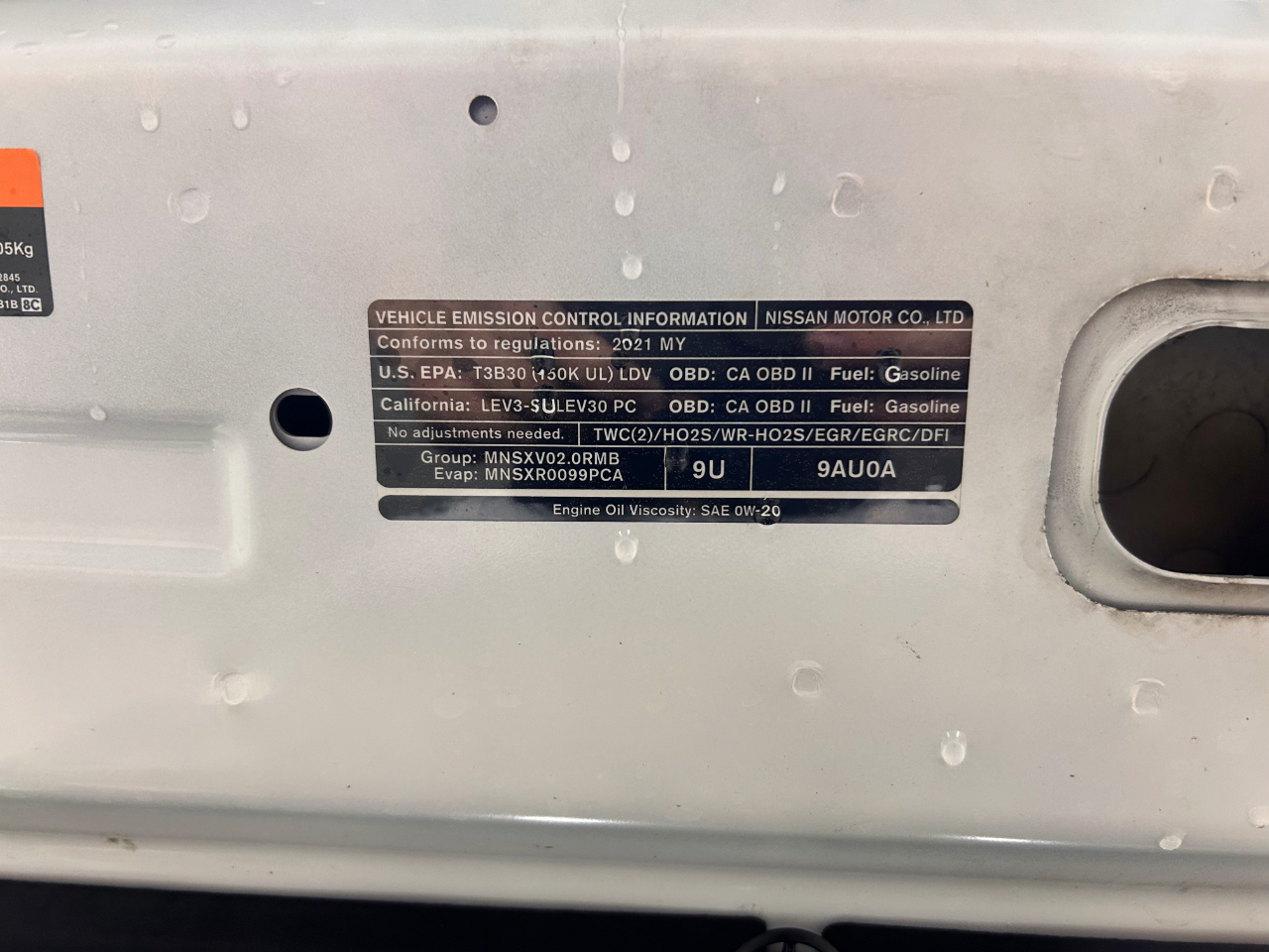 Nissan Sentra S CVT 2021