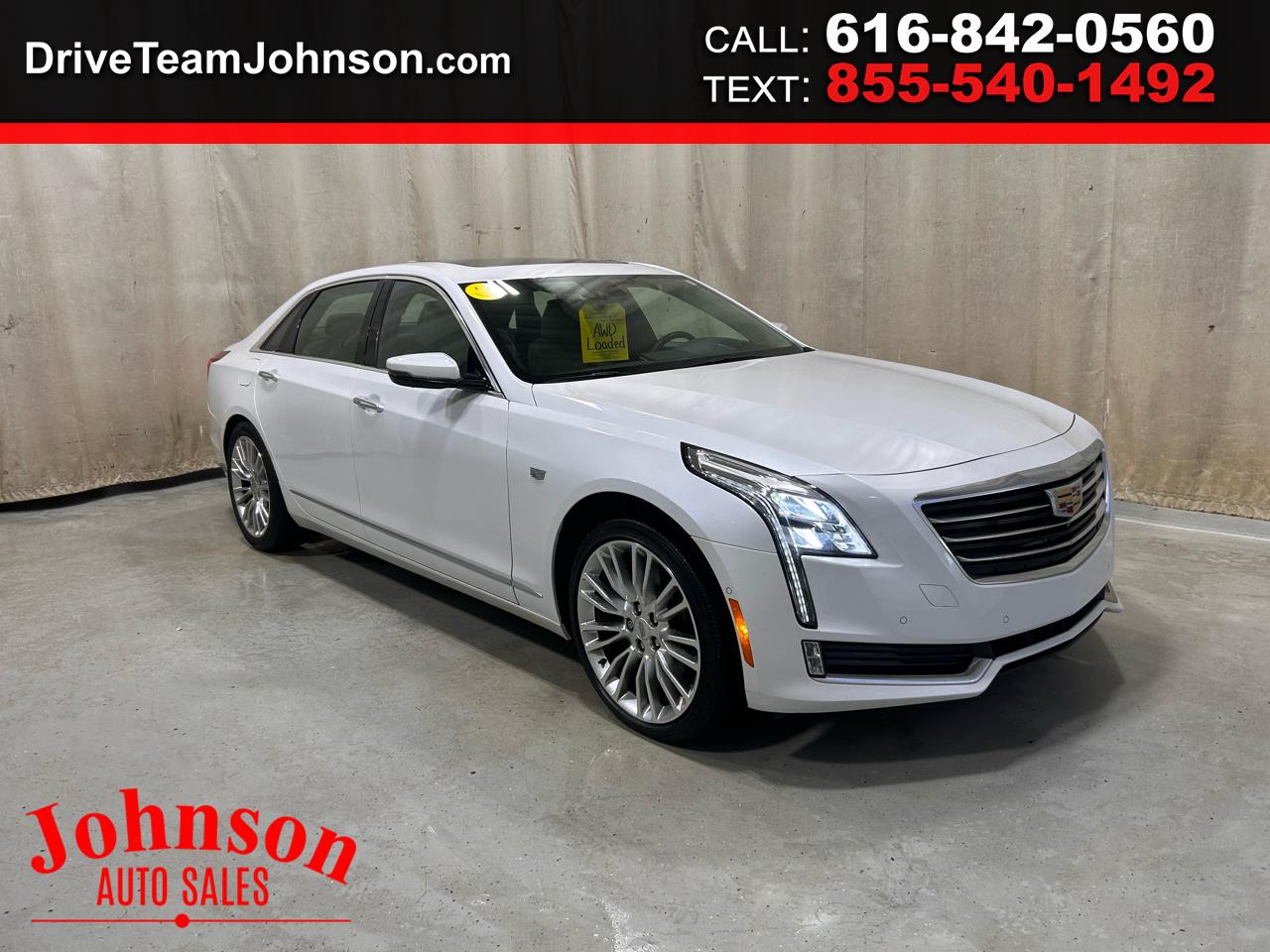 2017 Cadillac CT6 4dr Sdn 3.0L Turbo Premium Luxury AWD