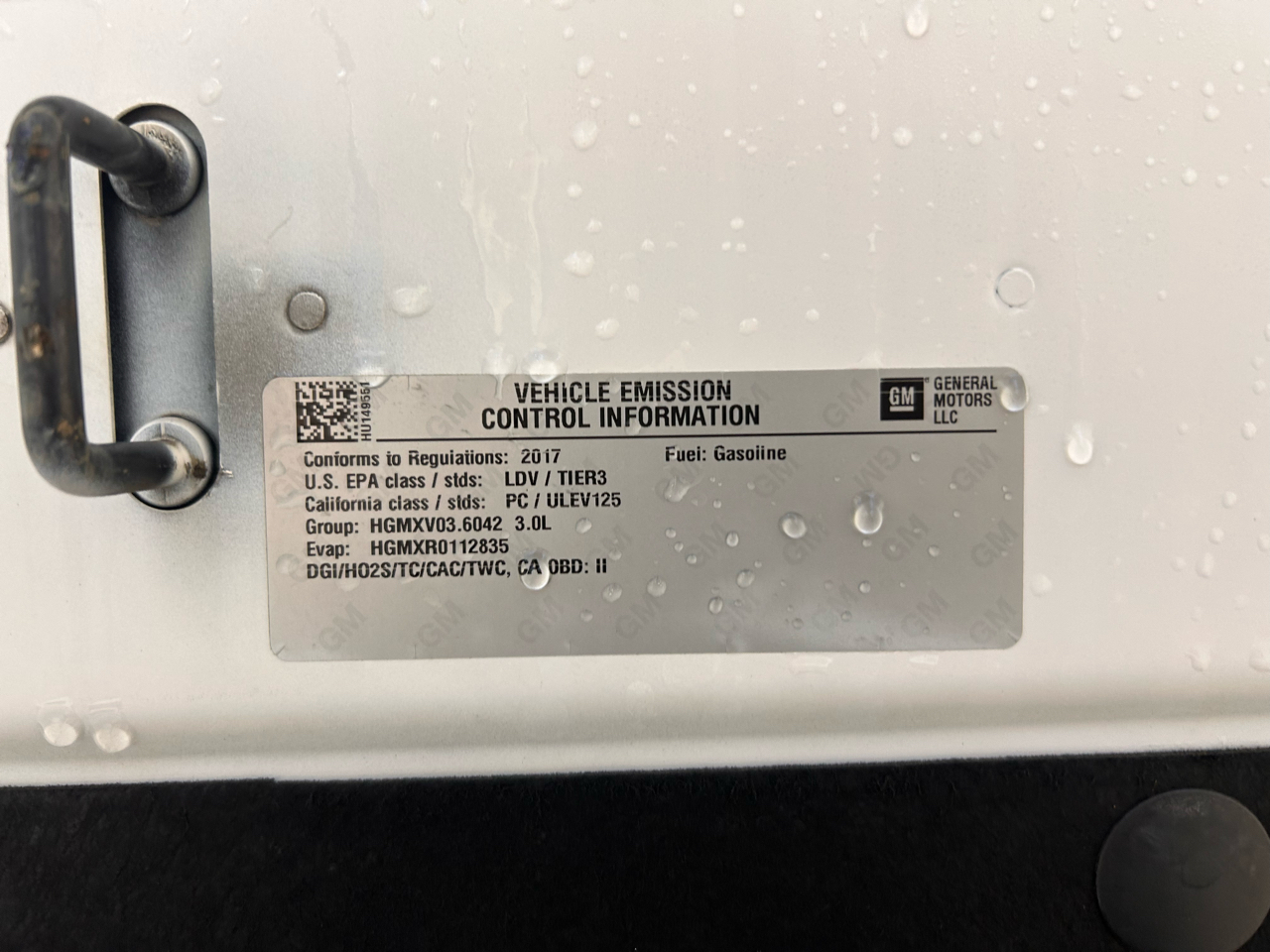 Cadillac CT6 4dr Sdn 3.0L Turbo Premium Luxury AWD 2017