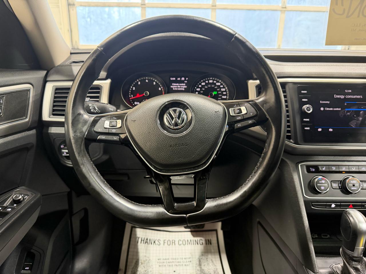 Volkswagen Atlas 3.6L V6 SE w/Technology FWD 2019