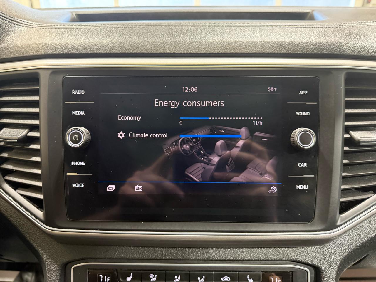 Volkswagen Atlas 3.6L V6 SE w/Technology FWD 2019