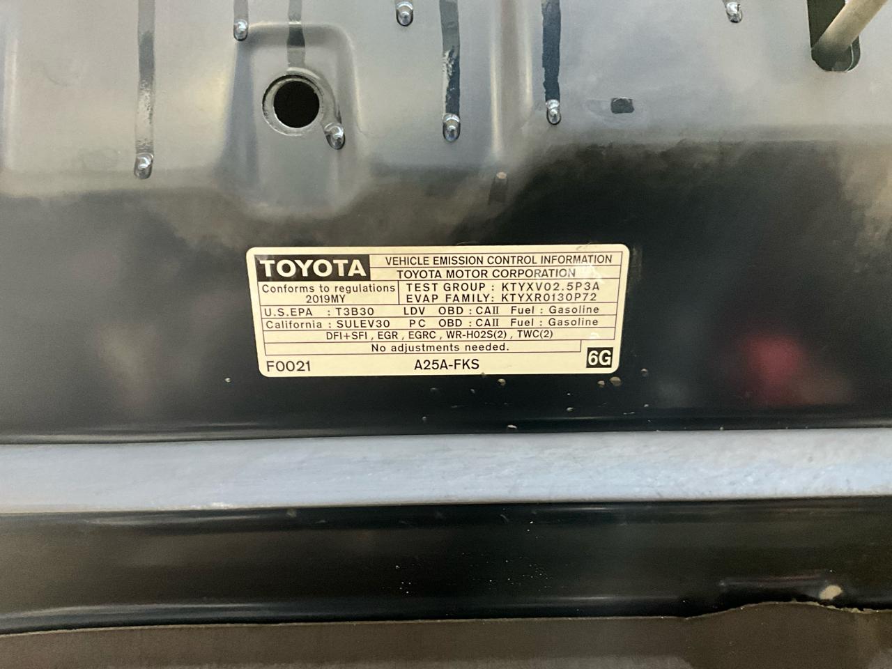 Toyota Camry XSE Auto (Natl) 2019