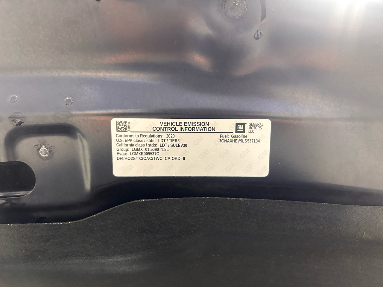 Chevrolet Equinox FWD 4dr LS w/1LS 2020