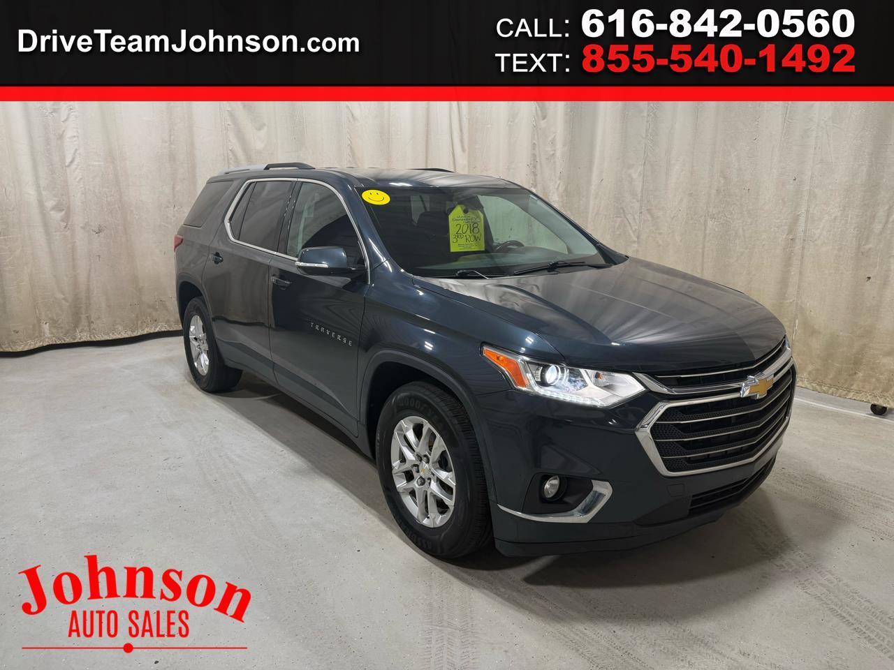 2018 Chevrolet Traverse AWD 4dr LT Cloth w/1LT