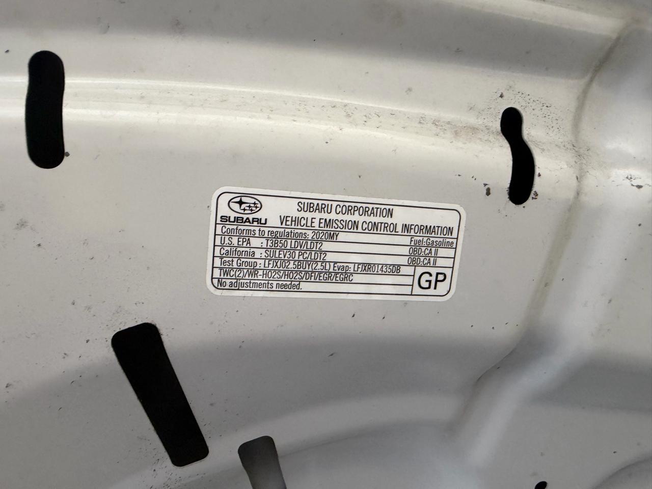 Subaru Legacy CVT 2020