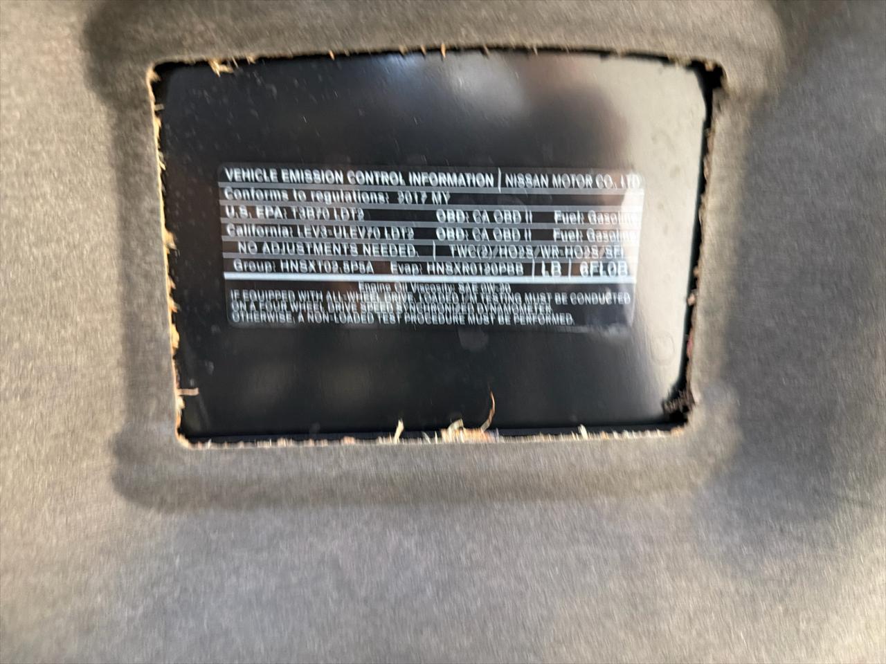 Nissan Rogue 2017.5 FWD SL 2017