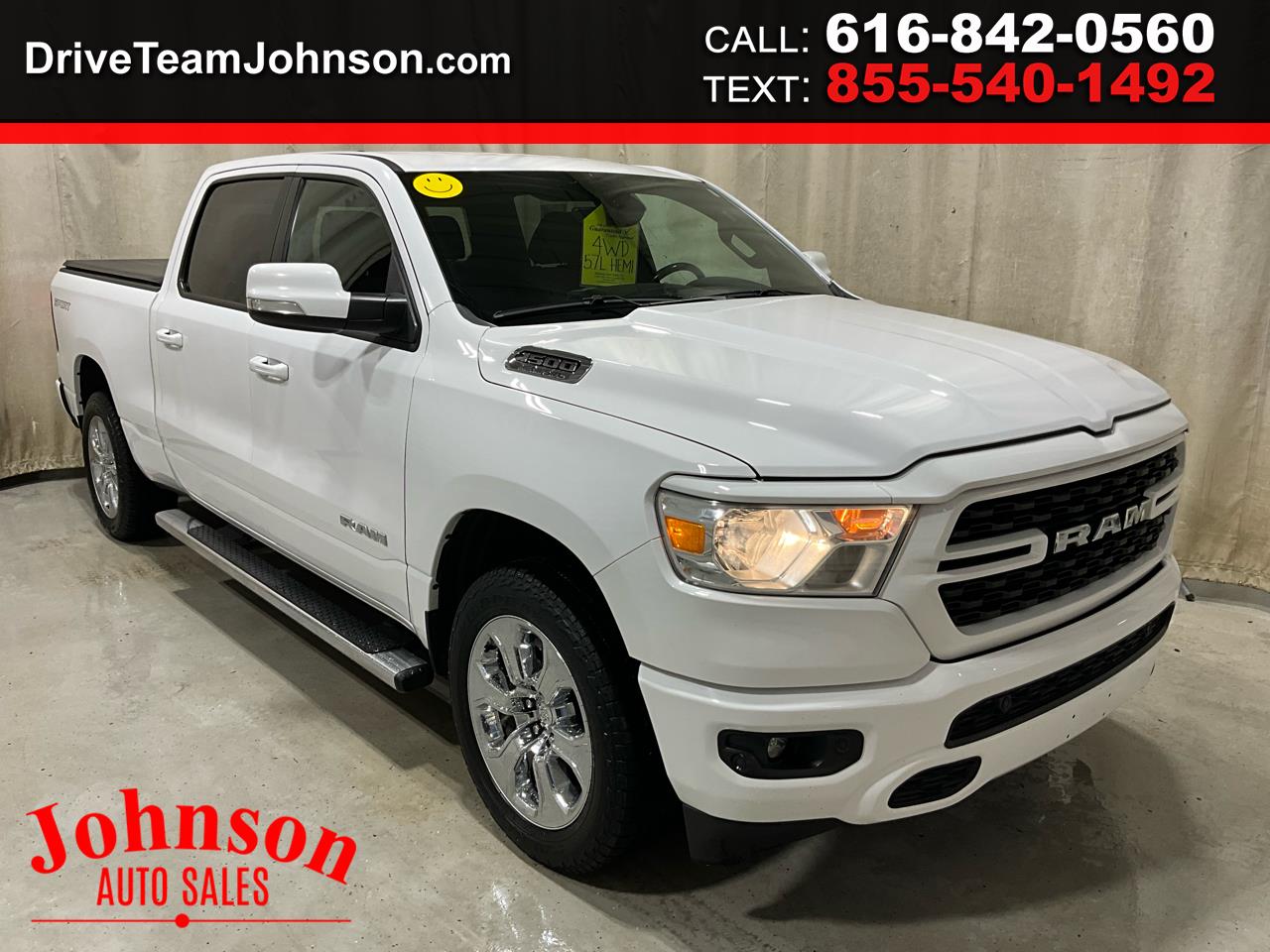 RAM 1500 Big Horn 4x4 Crew Cab 6'4" Box 2022