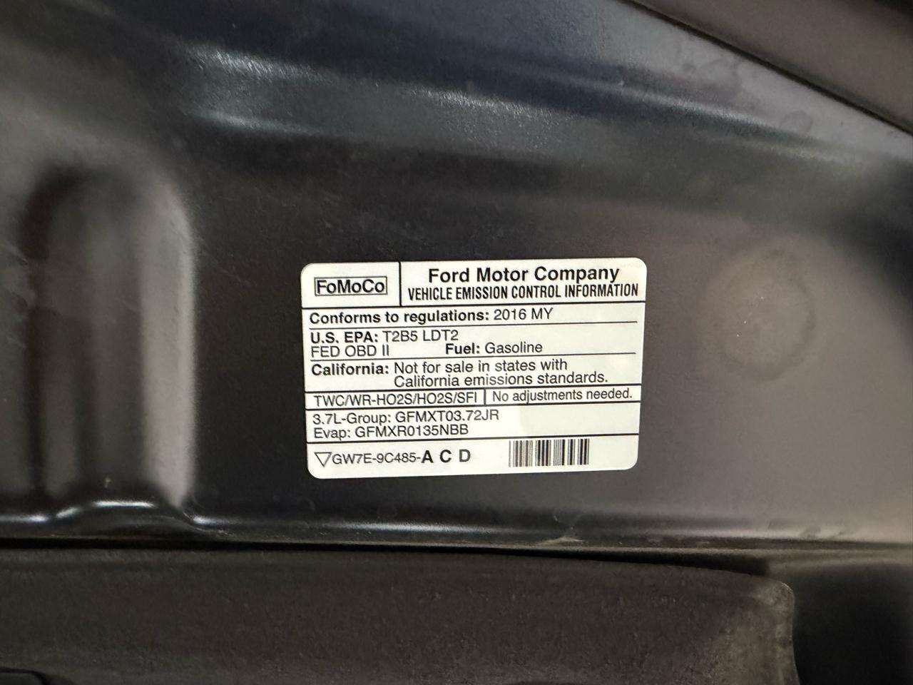 Lincoln MKX FWD 4dr Premiere 2016