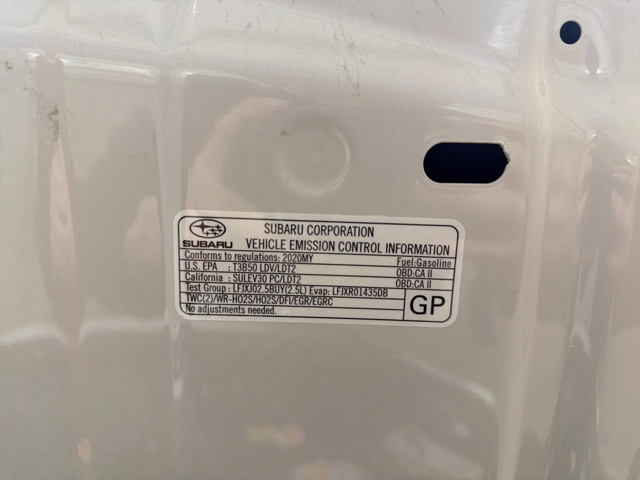 Subaru Outback Limited CVT 2020