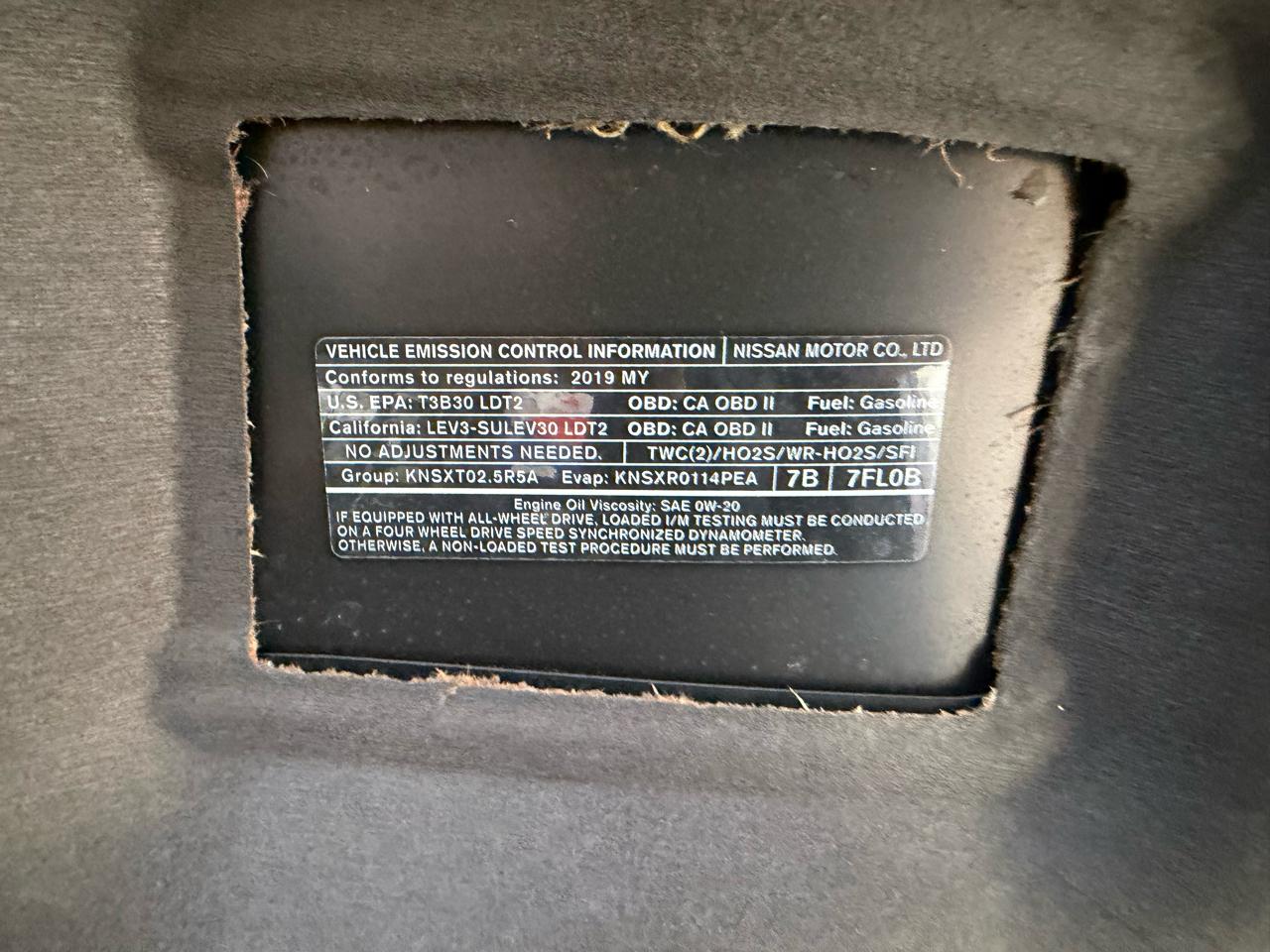 Nissan Rogue FWD SV 2019