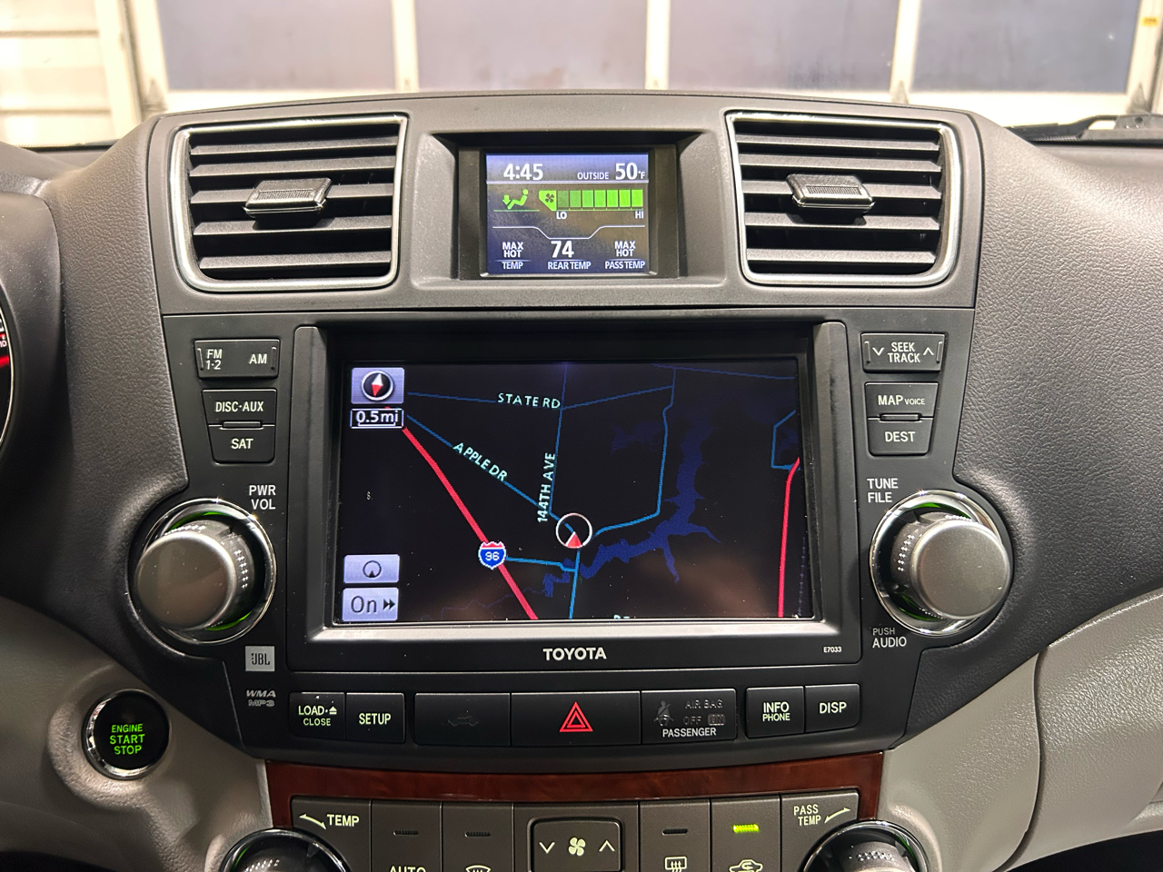 Toyota Highlander FWD 4dr V6 Limited (Natl) 2012