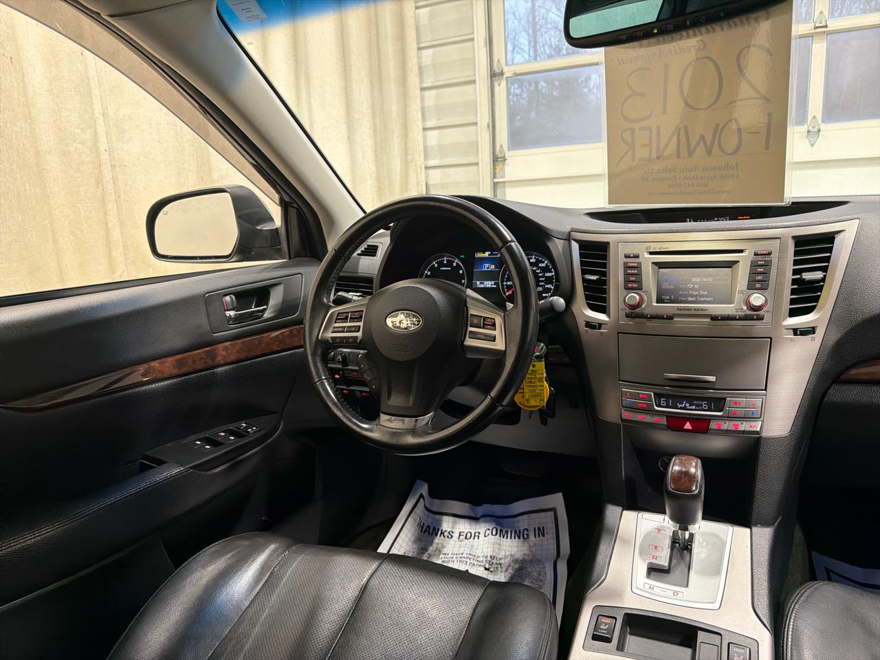 Subaru Legacy 4dr Sdn H4 Auto 2.5i Limited 2013