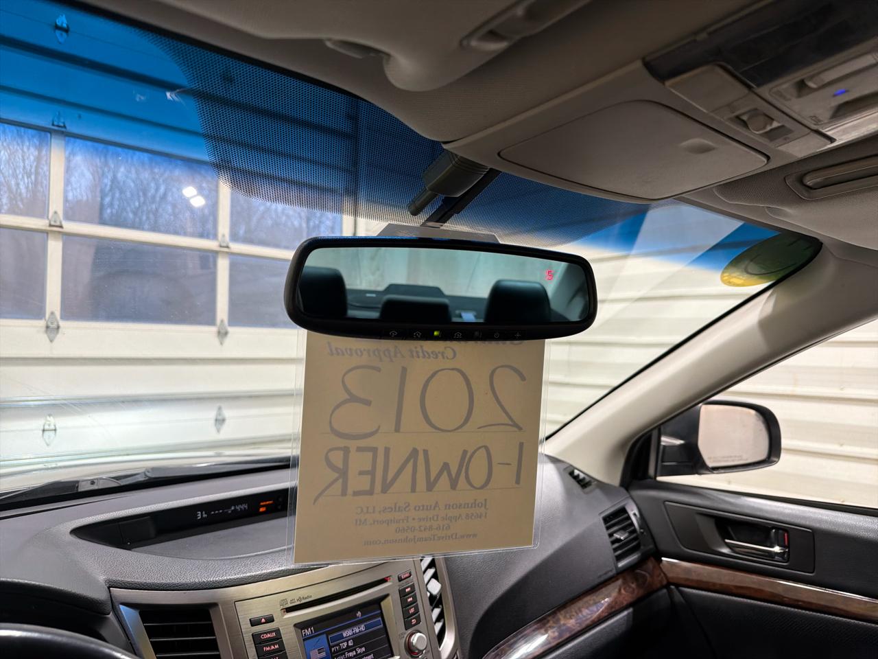 Subaru Legacy 4dr Sdn H4 Auto 2.5i Limited 2013