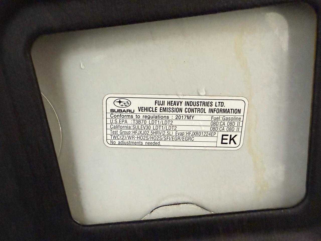 Subaru Forester 2.5i Limited CVT 2017