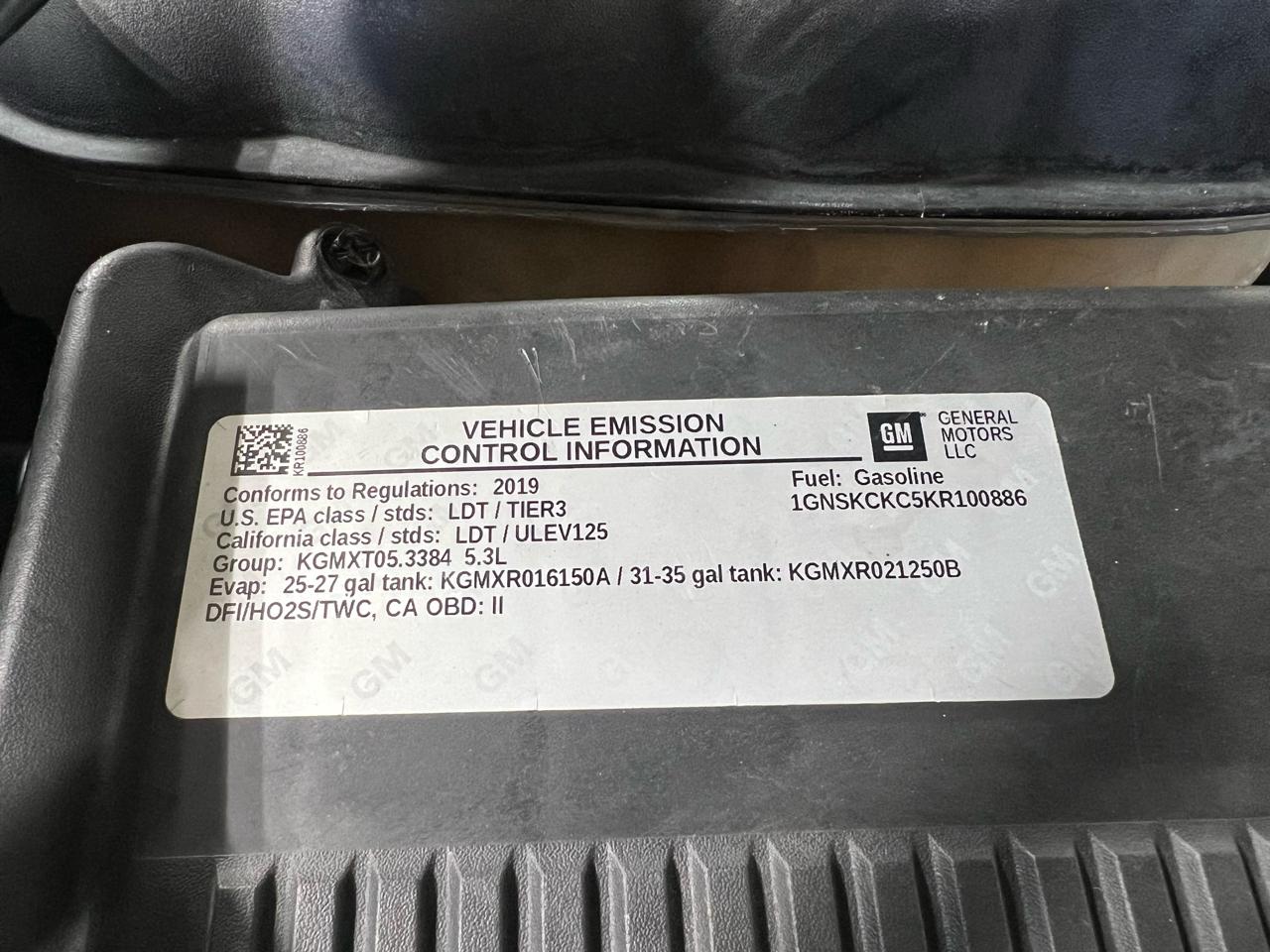 Chevrolet Tahoe 4WD 4dr Premier 2019