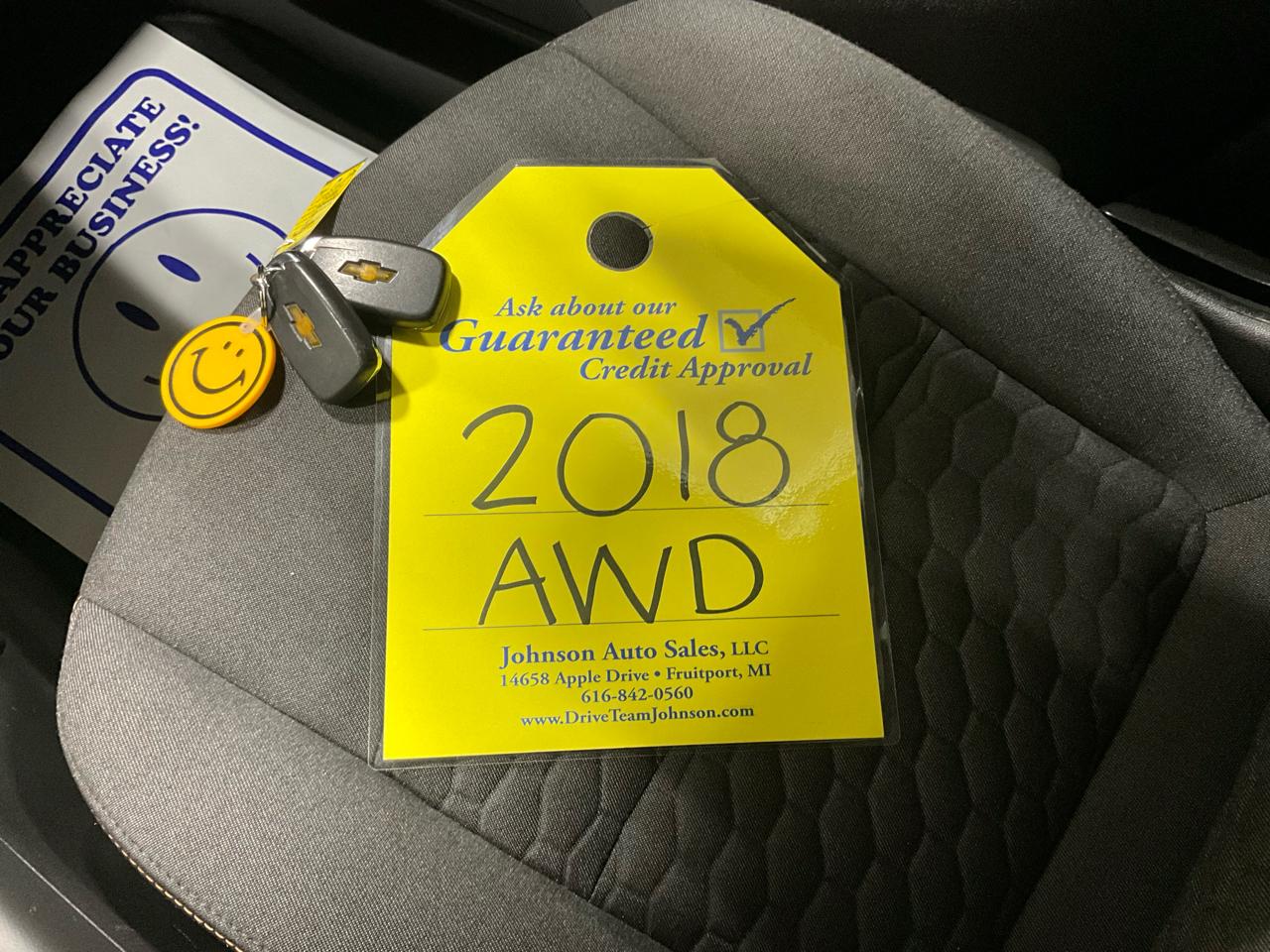 Chevrolet Equinox AWD 4dr LT w/1LT 2018