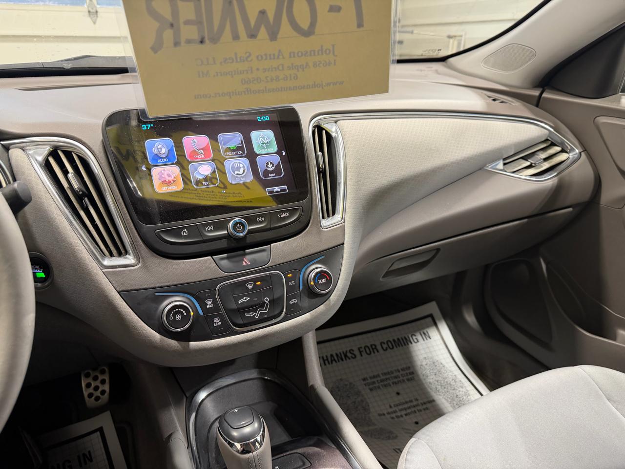 Chevrolet Malibu 4dr Sdn LT w/1LT 2017