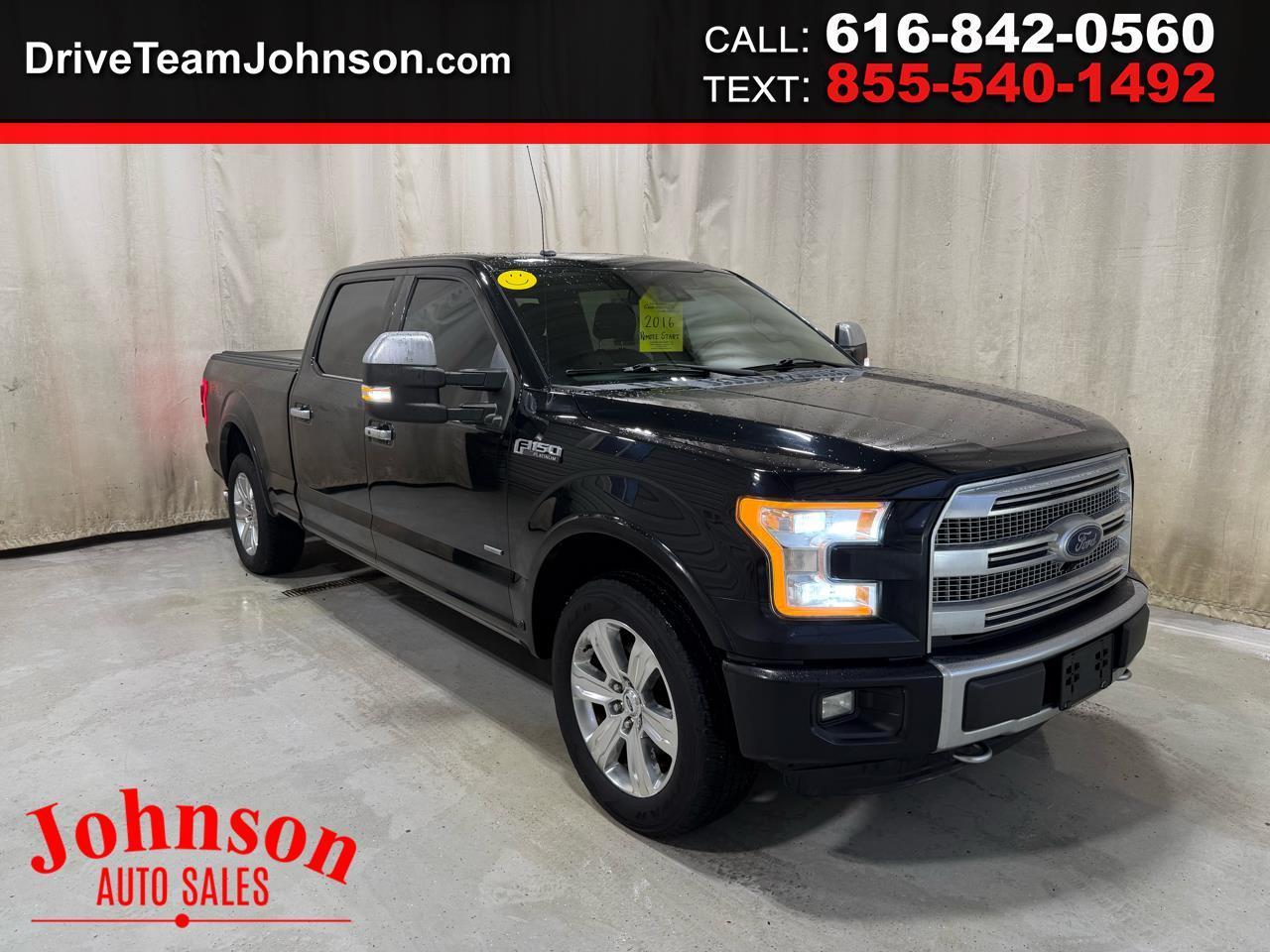 Ford F-150 4WD SuperCrew 157" Platinum 2016