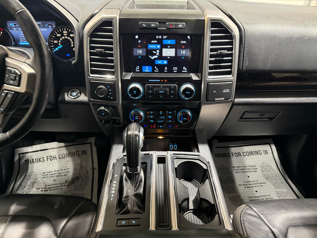 Ford F-150 4WD SuperCrew 157" Platinum 2016