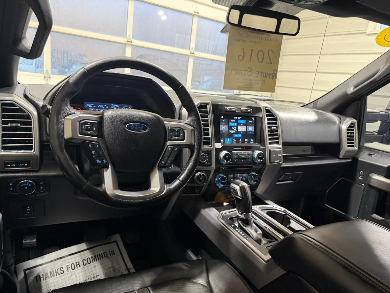 Ford F-150 4WD SuperCrew 157" Platinum 2016