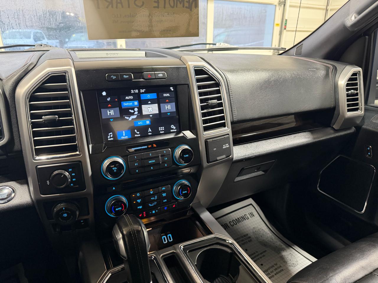 Ford F-150 4WD SuperCrew 157" Platinum 2016