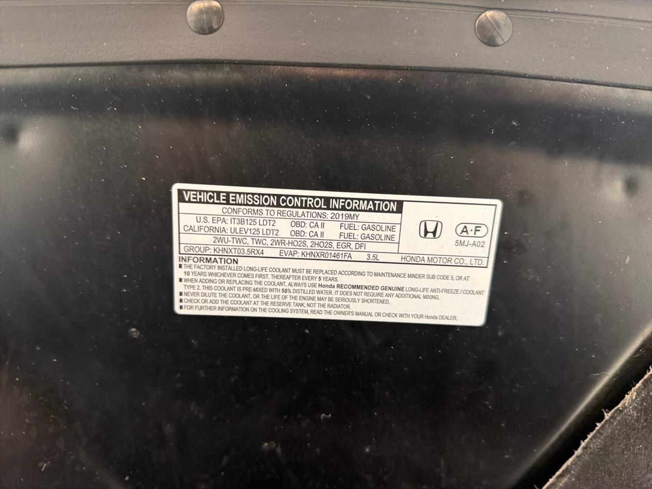 Honda Ridgeline RTL-T AWD 2019