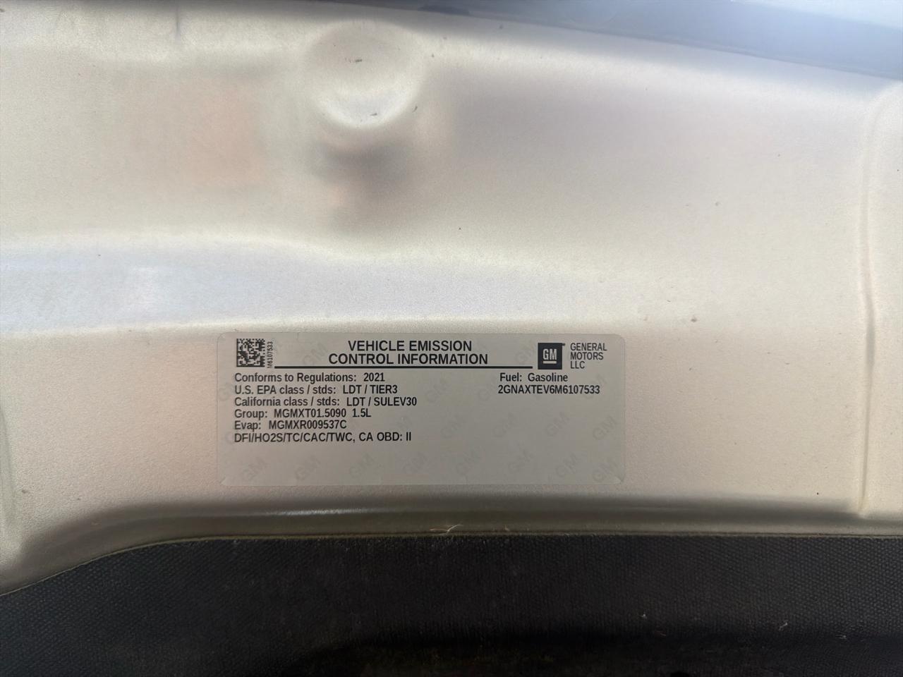 Chevrolet Equinox AWD 4dr LT w/2FL 2021