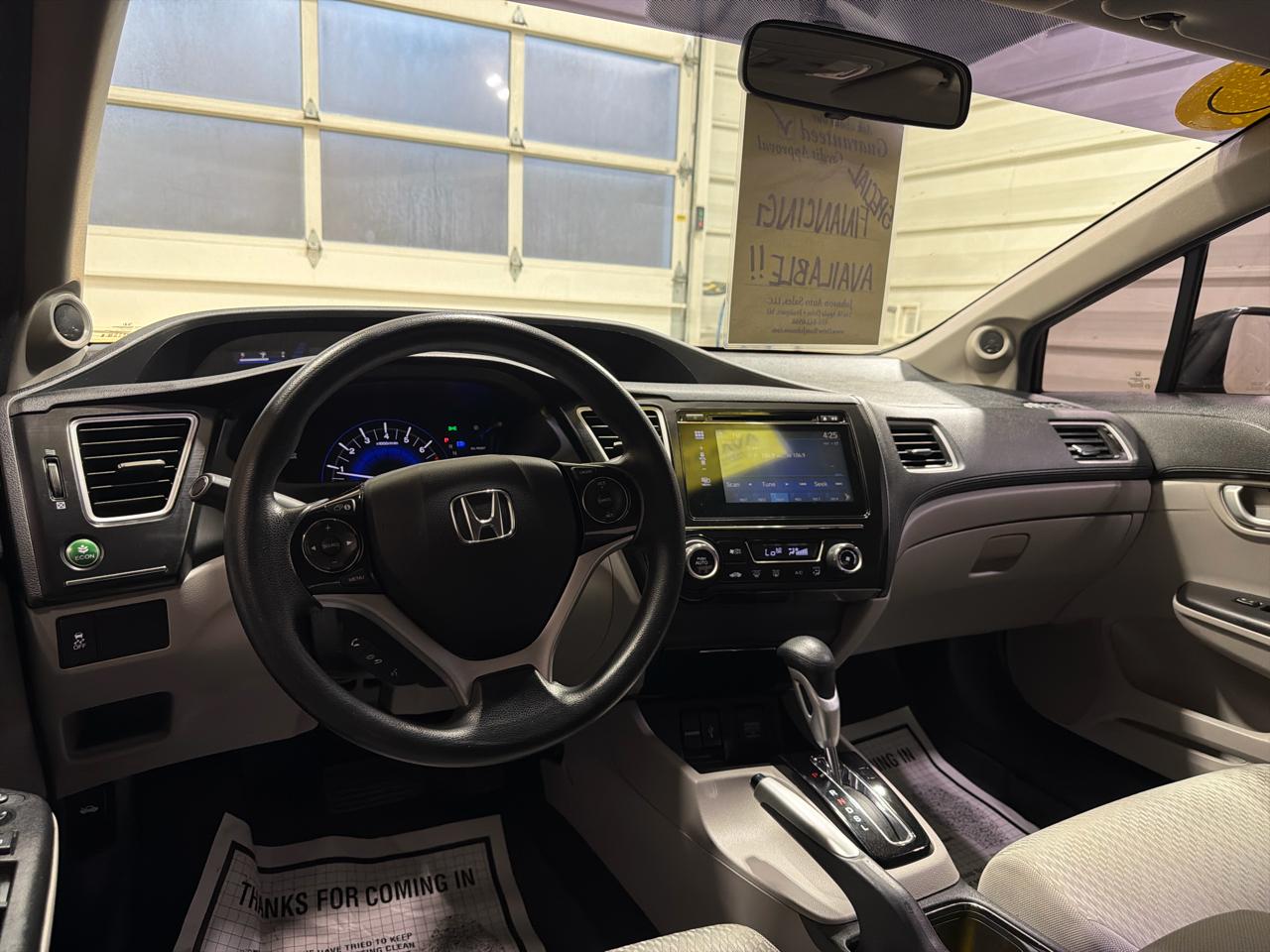 Honda Civic Sedan 4dr CVT EX 2015