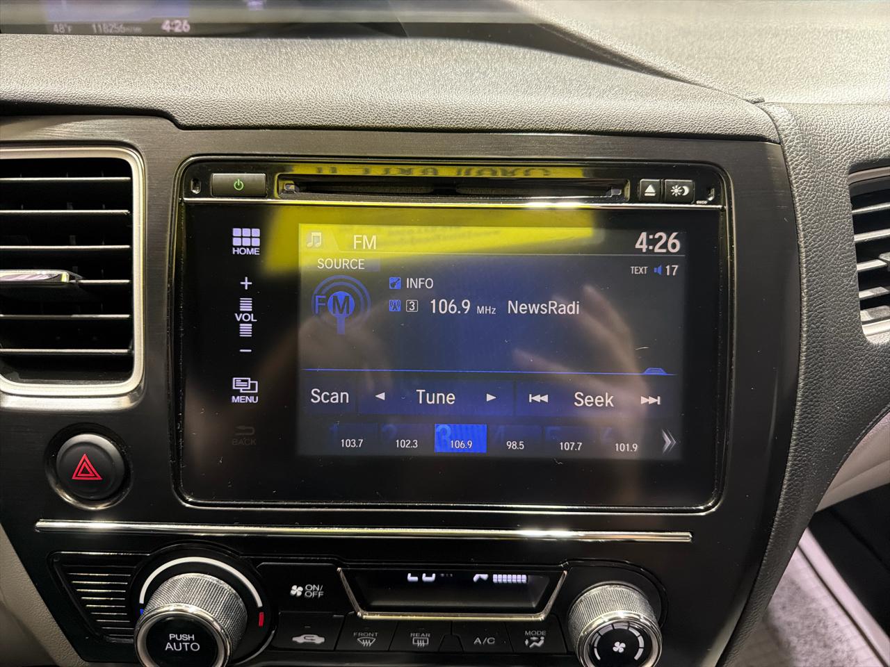 Honda Civic Sedan 4dr CVT EX 2015