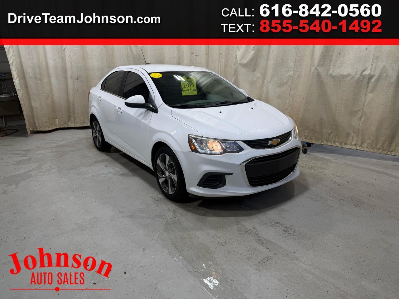 2018 Chevrolet Sonic 4dr Sdn Auto Premier