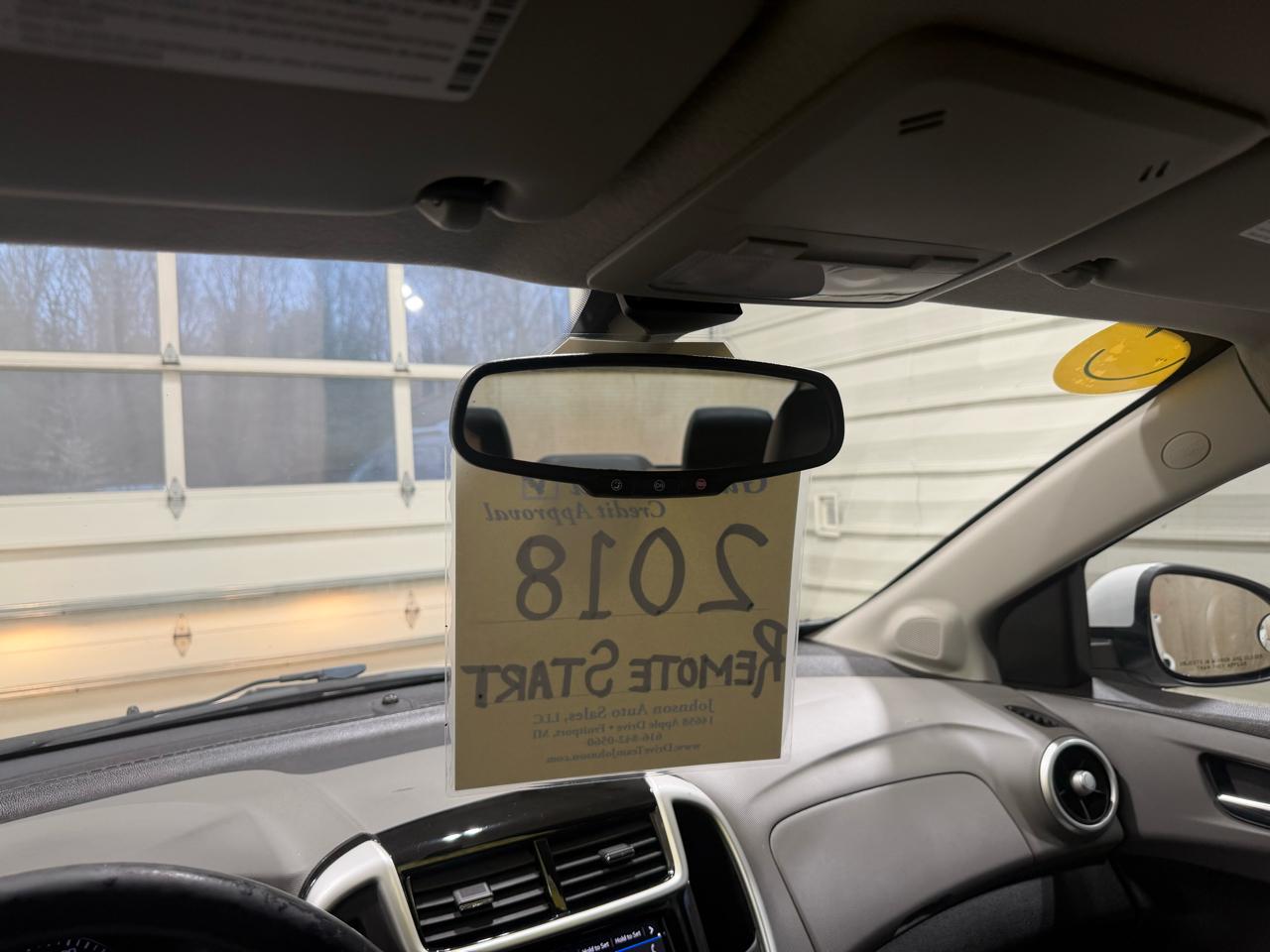 Chevrolet Sonic 4dr Sdn Auto Premier 2018